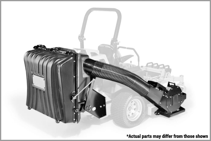 935775) Hustler X-One Bac-Vac Catcher (REQUIRES ADAPTER KIT) – Foards