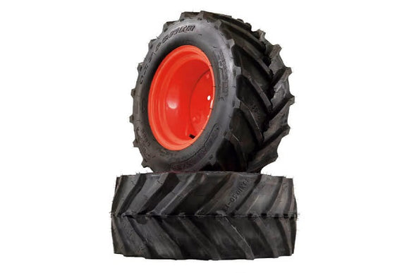 (022-4071-00R) Bad Boy 24 x 12 x 12 Bar Lug Wheel and Tire Assembly Black for Rebel models