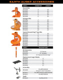 (BR10642) Brave Earth Auger Bit | 6-In. x 36-In. | 1-In. Round