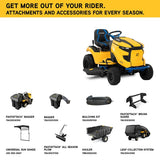 Cub Cadet XT1 LT42E 42" Electric Residential Riding Mower (33ABA7ES710)