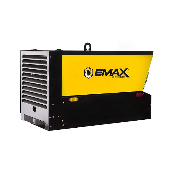 EMAX 90 CFM Stationary Rotary Screw Compressor w/ 24HP Kubota Diesel Engine (EDS090ST.EMA)