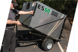 PECO Estate Series ES50 50 Cubic Foot Trailer Lawn Vac w/ 14hp Briggs & Stratton Vanguard (795001)