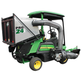 PECO John Deere Pro 24DFS 19.2 Bushel Powered Dump-able Aluminum Bagger w/ Briggs & Stratton 14HP Vanguard (06742408)