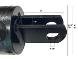 (S390118BC) CYLINDER 4 IN BLACK