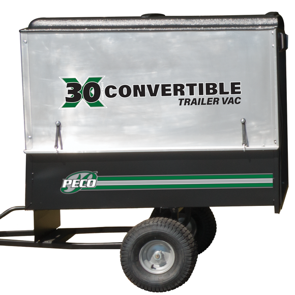 PECO X30 30 Cubic Foot Trailer Lawn Vac w/ 6.5hp Briggs & Stratton Vanguard (7930)